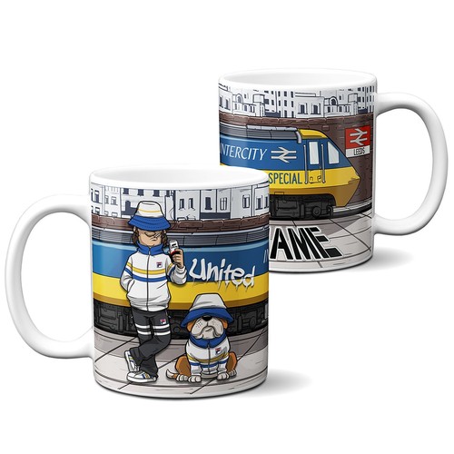 Personalised leeds united mug - personalised,