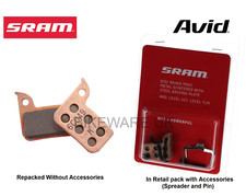 Genuine SRAM/AVID Red, Force, Rival, Apex, Level, S700 Metallic Brake Pads