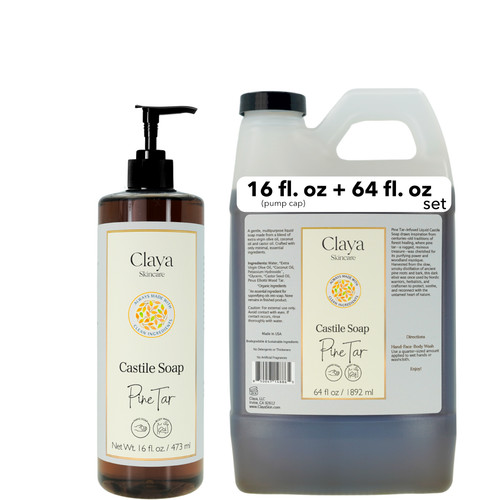 Pine tar liquid castile - pine,
