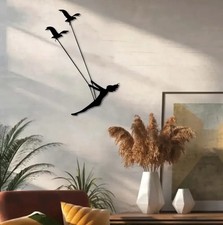 40 x 28cm Birds & Female on