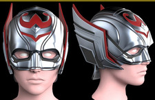 THOR JANE FOSTER Helmet 3D