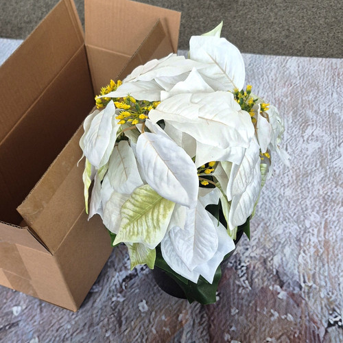 Artificial poinsettia - artificial,