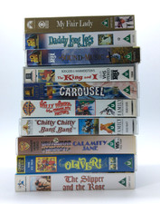 Job Lot VHS Cassettes x10
