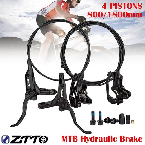 Mtb hydraulic brake pistons - hydraulic, 4-pistons