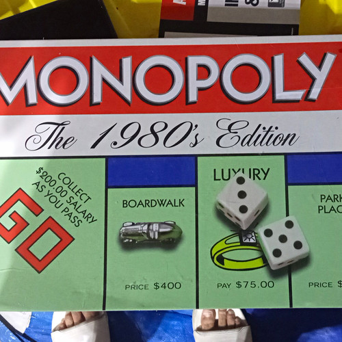 Hasbro monopoly 1980 edition - hasbro, 1980's
