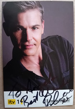 ORIGINAL AUTOGRAPHED EMMERDALE CAST CARD RICHARD GRIEVE Jonny Foster