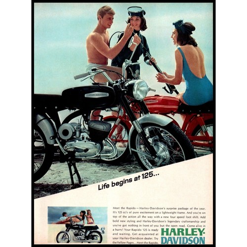 1967 harley davidson rapido - 1967,