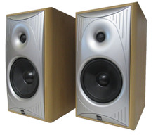 JPW 202 Solid Wood Hi-Fi Stereo Bookshelf Speakers 80W