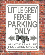 LITTLE GREY FERGIE PARKING