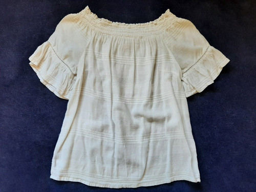 Ladies white gypsy peasant - ladies, f&f