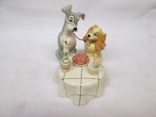 Lenox 'Lady & The Tramp' Disney Showcase Collection Figure 5".VGC.