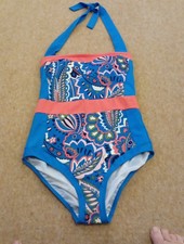 Boden Size 10 L STUNNING BRIGHT PATTERN SWIMMING COSTUME