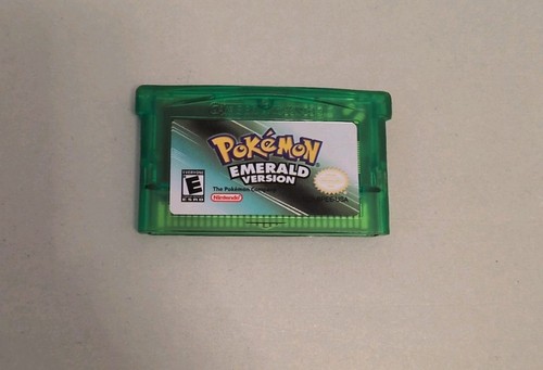 Pokemon emerald game boy - game,