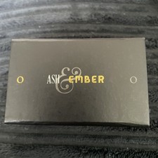 Ash & Ember Ring Colour Change Trick Gimmick NEW Magic Size 10 Silver & Black