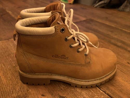Ellesse brown ankle chukka - brown,
