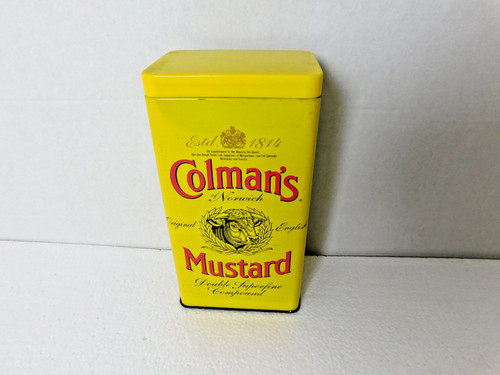 Vintage colman mustard tin - colman’s,