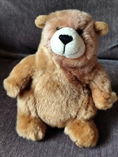 Russ Berrie Charmin Bear Plush 98895 8in Brown Cream Muzzle Joanna Quinn