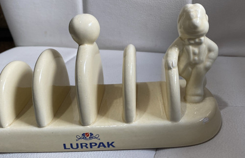 Vintage ceramic lurpak slice - vintage,