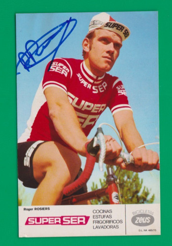 Cycling card roger - cycling,