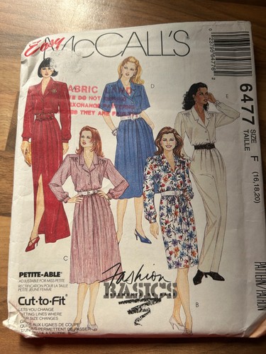 Unused sewing mccall 6477 - sewing,