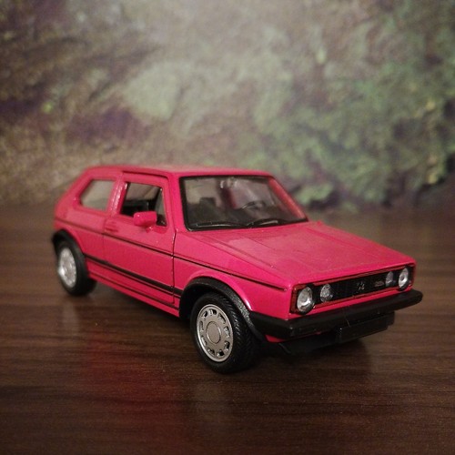 Golf gti mk1 red diecast - mk1,