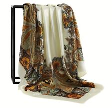 New Large Women’s Imitation Silk Scarves / Scarf Designer Print Head 119 Options