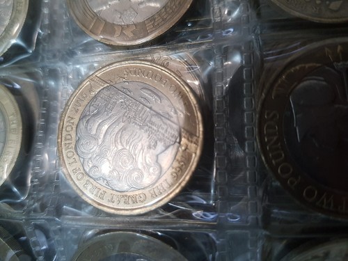 Great fire london coin - fire,