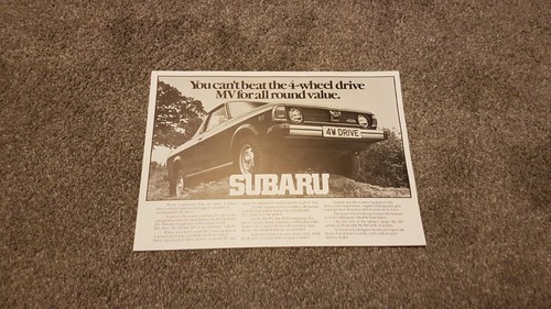 Subaru brat 4wd - 1800, pick