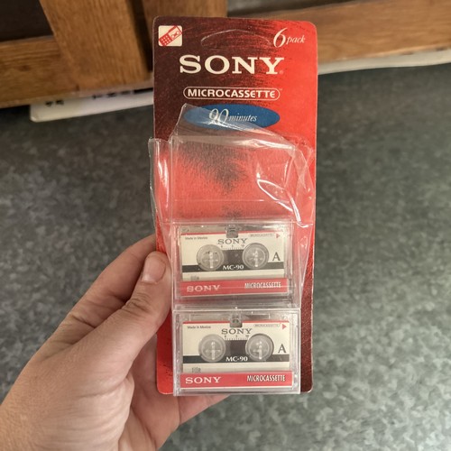 Sony microcassette 3 - mc-90,