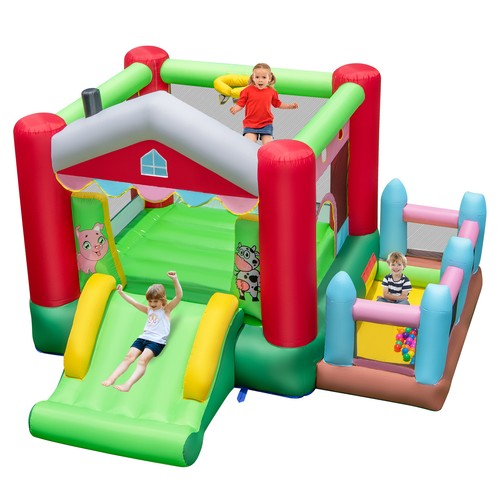 Bounce house 1 farm - house,