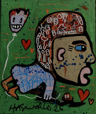 Hasworld  acrylic unframed
