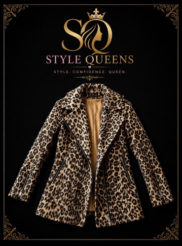 Leopard print coat - leopard,