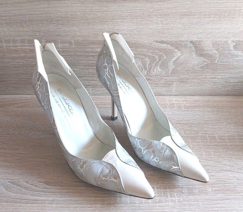 Ladies ivory cream stiletto - ladies,