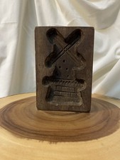 VTG Dutch Hand Carved Wooden