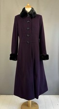 Laura ashley coat purple - coat,