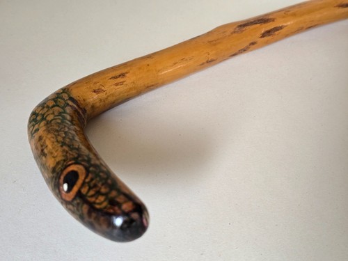 Hand carved diamond willow - hand,