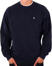 Benetton Logo Sweatshirt Navy