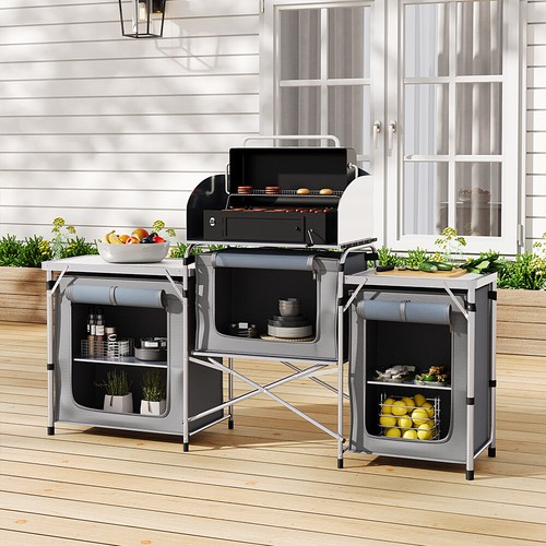 Bbq camping kitchen - bbq,