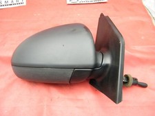 SMART CAR 451 FORTWO 2007-2014  - OS RIGHT DRIVERS BLACK MANUAL DOOR WING MIRROR
