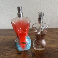 Jean Paul Gaultier Empty Perfume Bottles X 2 Summer Eau Dete Classique EMPTY