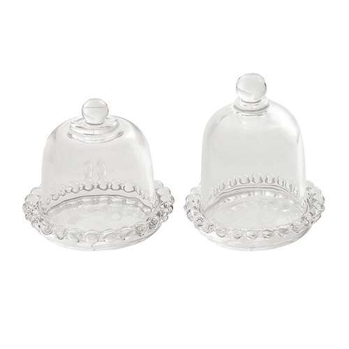 Glass cake stand - clear,