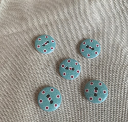 Set turquoise blue - of,