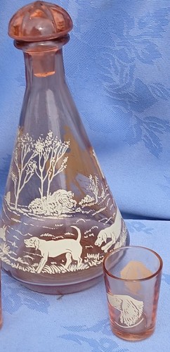 Vintage peach coloured - , hunting
