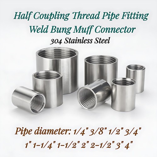 Half coupling stainless - coupling,