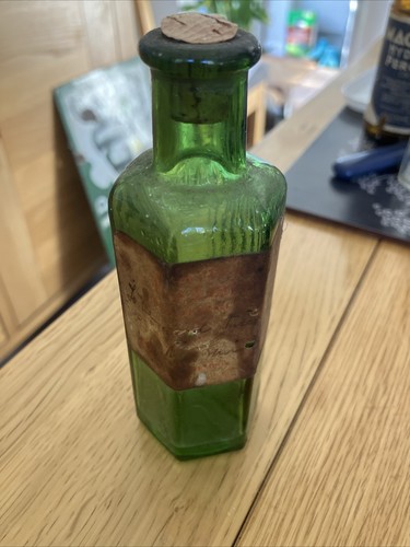 Vintage green hexagonal - vintage,