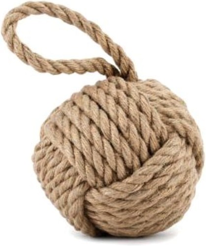 Nautical rope doorstop - doorstop, ~