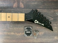 JUNK 80s Charvel Model-1 Concorde Head Neck Maple Fingerboard with Plate