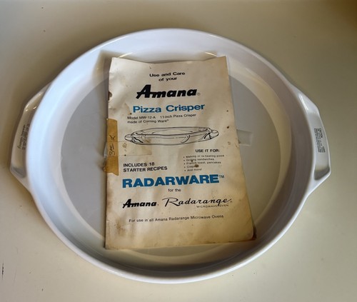 Amana microwave pizza crisper - microwave,