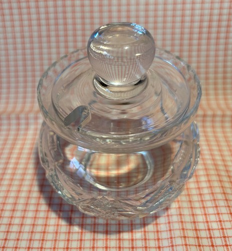 Edinburgh crystal glass lidded - edinburgh,