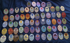 PICTISH brewery beer pump clip job lot of 64 real ale badge fronts Rochdale